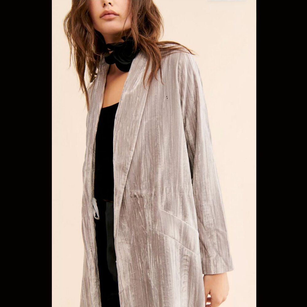Steve Madden Seraphina Velvet Duster